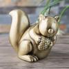 PAASHE Money Banks Cute Money Banks Zinc Alloy Metal Piggy Bank Squirrel Coin Can with Rubber Stopper Money Box Kids Gift Toy Cute view 4