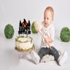 Bigfoot Cake Topper for Boys Girls Kids Men Sasquatch Crossing Party Supplies Camping Jungle Theme Party Decorations Big Foot Monster Ape Birthday Cake Decorations view 4