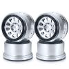 RCLIONS 4.3" Beadlock Wheel Aluminum 24mm Hex/12.5mm Hole for X-MAXX 1/5th RC Truck Car view 1