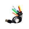 Kyglaring Glowing Small Lightsaber with USB for Building Block Miniatures Use view 1