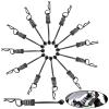 GoHobby RC Body Clips with Pull Tabs for Traxass TRX4 Arrma Axial SCX10 Redcat HSP Himoto 1/8 1/10 RC Car Shell, 20-Pack (Black) view 1