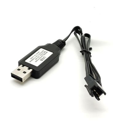 1898A 1899A USB Charging Cable 7.4V Battery Charger G16-28 1/18 RC Car Vehicles Spare Parts