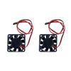 Motor Cooling Fan DC Motor RC Model Parts 30MM 5V-7V DC Cooling Fan Motor Radiator System Black Fan(30mm-2PCS) view 4