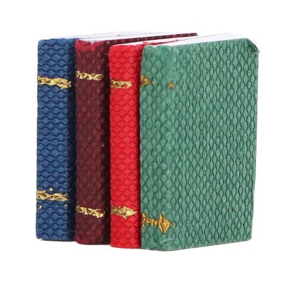 Deosdum 1/12 1/6 Scale Miniatures Dollhouse Books 20pcs Miniatures Books Vivid Lovely Mini Books Dollhouse Decoration