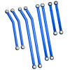 GoHobby High Clearance Front Links Set for Axial SCX24 Gladiator AXI00005, 8PCS (Blue) view 2