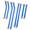 GoHobby High Clearance Front Links Set for Axial SCX24 Gladiator AXI00005, 8PCS (Blue) view 3