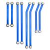 GoHobby High Clearance Front Links Set for Axial SCX24 Gladiator AXI00005, 8PCS (Blue) view 4