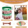 LEIFIDE 48 Pcs Football Party Favors 12 Sets Silicone Bracelet Drawstring Treat Bag Mini Stress Ball Keychains for Football Birthday Party Supplies view 2