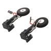 DKNTZO Electronic Landing Gear, 1 Set RC Airplane 25g Electronic Retractable Landing Gear Metal Worm Rod Digtal Servoless Retract Gears for RC Fixed Wing Airplane Plane Model Drone Accessories Part view 2