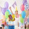 Dart Gun Cake Topper 9 for Boys Girls 9th Birthday Dart War Party Supplies Target Bullet Cake Decorations Target Gun Ninth Birthday Cake Decor Gun Theme Party Supplies view 3