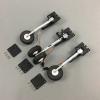 DKNTZO Electronic Landing Gear, 1 Set Height 120mm 40g Level Electronic Retractable Metal Landing Gear Shock-Absorbent Front Wheel for RC Fixed Wing Airplane Plane Model Drone Accessories Part view 1