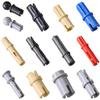 ASTEM Technic Parts Compatible with Technical Brick Shaft pin Bolt 2600 Small Particle Technology Loose Parts EV3 Black Tight pin Friction pin view 4
