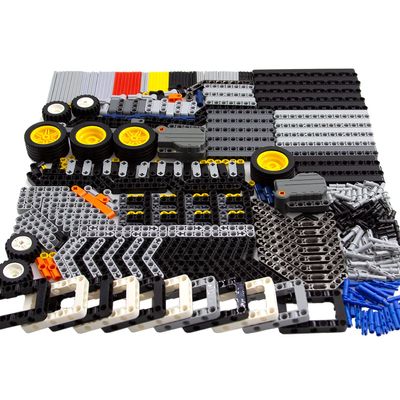 ASTEM Technic Parts Group EV3 Replacement Building Block Parts Regular-Sized Mechanical Parts Include Brick,Bush,Technic Pin.
