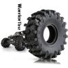 Lifehead 2.2 Inch Crawler Rubber Tires for 1/8 1/10 RC Model Car Crawler Retrofit Accessories Traction Tank 300 KM5 YK4082 Axial SCX10 RR10 Wraith 90048 90018 Traxxas TRX4 TRX-6 view 4
