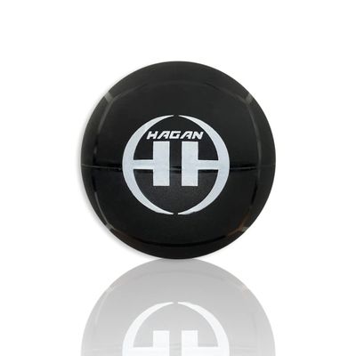HAGAN H-1 Indoor Broomball Ball (The Official Indoor Broomball) - Black
