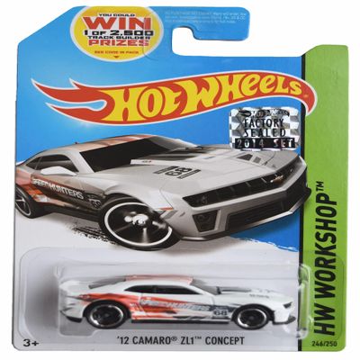 Hot Wheels '12 Camaro ZL1 Concept, HW Workshop 246/250