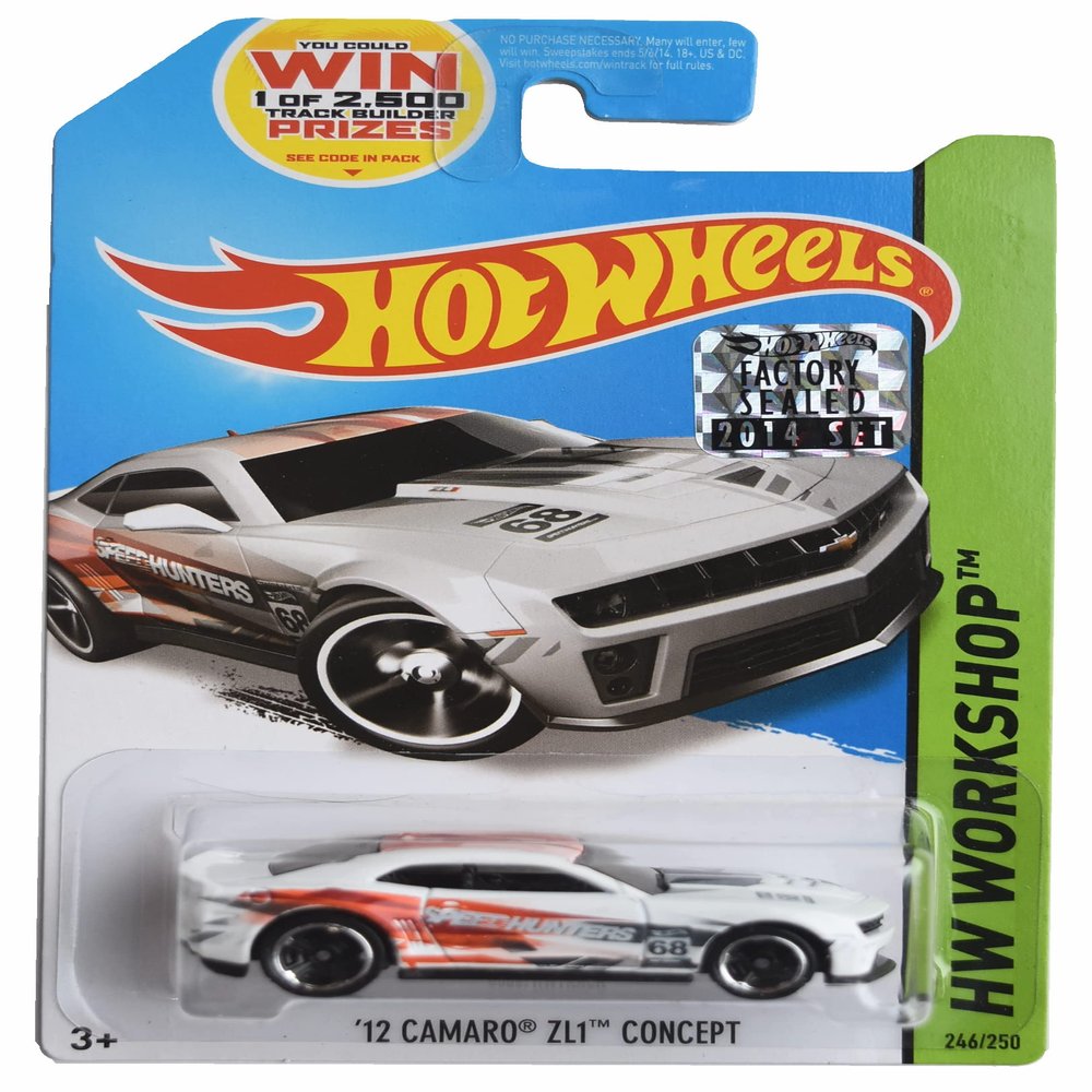Hot Wheels '12 Camaro ZL1 Concept, HW Workshop 246/250
