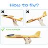 Foam Airplanes (red) view 3