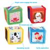 Kidoozie Discovery Soft Blocks for Infants and Toddlers Ages 3-18 Months - Textures, Shapes and Sounds to Engage The Senses view 2