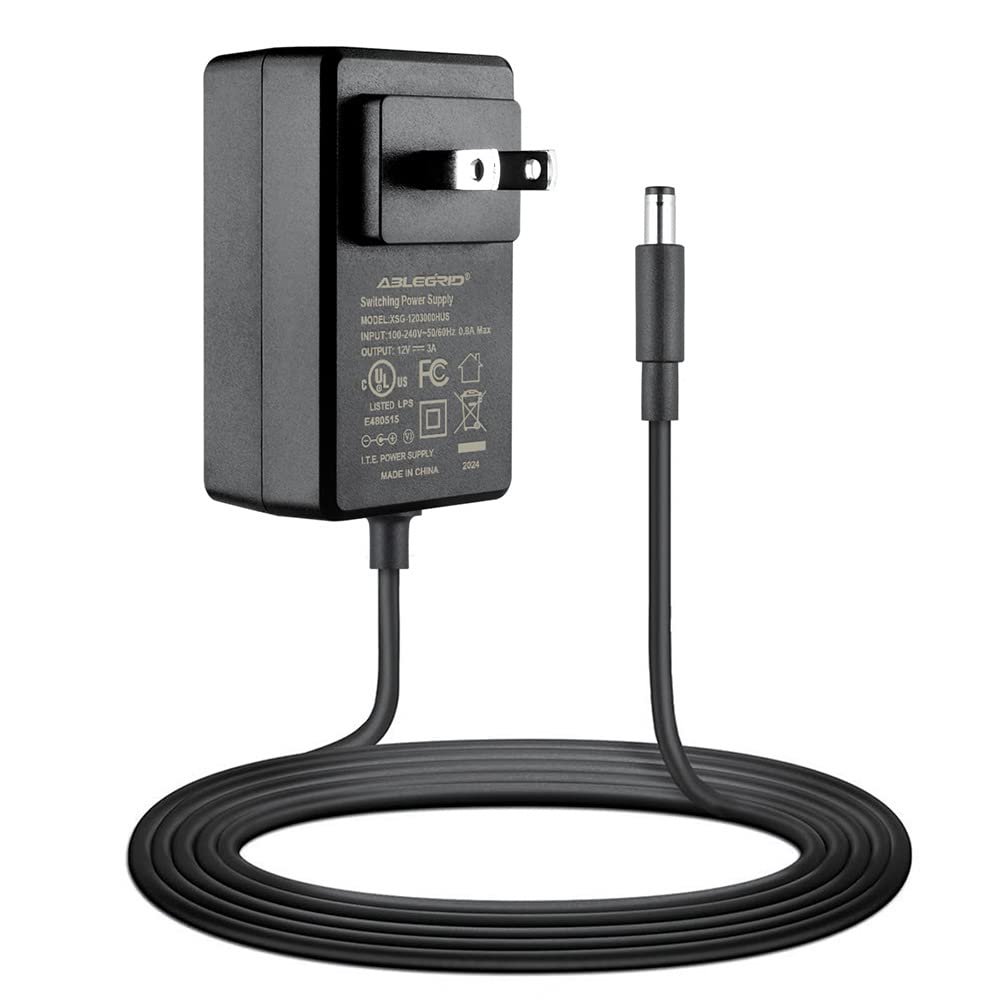 J-ZMQER AC Adapter Charger Compatible with Western Digital My Book Pro WD5000C032 WD5000E032