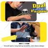 MAGICYOYO V3 Professional Responsive Yoyo, Metal Alloy Yoyo for Beginner Adults, Dual Purpose Yo yo with 12 Yo-yo Strings + KK Bearing + Bearing Removal Tool + Axle + Storage Bag (Black-and-Silver) view 3