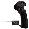 havcybin HOTRC DS-4A 2.4G 4 Channel Single Hand RC Radio Transmitter with 4CH Receiver for RC Car Boat Drone Airplane (W/ 1 RX) view 1