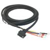 1pcs MR-JE J3 J4 servo HF-MP MF-KP motor power line motor power supply signal cable (10m) view 1