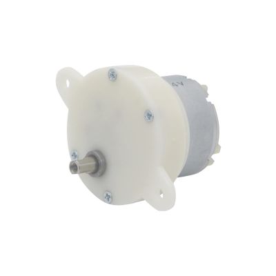 NOVOCE DC Motor 50pcs, Low Speed 10RPM Geared Motor Plastic Gear Eccentric Shaft Gearbox Gear Motor : 24V 10RPM (Size : 12V 10RPM)
