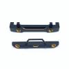 KingVal Replacement CNC Aluminum Alloy Front and Rear Bumper Assembly RC Parts Compatible with Axial SCX24 AXI90081 1/24 RC Crawler Car view 2