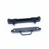 KingVal Replacement CNC Aluminum Alloy Front and Rear Bumper Assembly RC Parts Compatible with Axial SCX24 AXI90081 1/24 RC Crawler Car view 3
