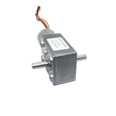 DC Motor Slow Speed Silent Long Life Brushless DC Turbo Worm Gear Motor Dual Shafts High Torque BLDC Worm Geared Motor JGY370-2430D : 150 RPM, Voltage : DC 12V) ( Color : Onecolor , Size : 30 RPM )
