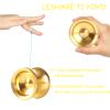 JOLESHARE Professional Unresponsive Yoyo for Pros and Responsive Yoyos for Kids Beginners, Package Includes Replaceable Responsive Bearings, yo-yo Gloves, and 5 yo-yo Cords(Gold) view 3
