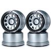 RCLIONS 4.3inch RC Beadlock Wheel Aluminum Alloy 24mm Hex/12.5mm Hole for X-MAXX 1/5th RC Truck Car view 1