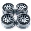 RCLIONS 4.3inch RC Beadlock Wheel Aluminum Alloy 24mm Hex/12.5mm Hole for X-MAXX 1/5th RC Truck Car view 4