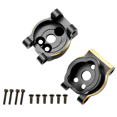 Brass Counter Weight Axle Housing Black Coating TRX4 Portal Axle Housing for 1/10 RC Crawler TRX6 TRX4 Bronco Defender Upgrade