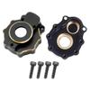 Brass Steering Knuckle Portal Cover Steering Carrier Brass Counter Weight Axle Housing for 1/10 RC Crawler Car TRX4 TRX6 Upgrade Parts view 1