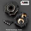 Brass Steering Knuckle Portal Cover Steering Carrier Brass Counter Weight Axle Housing for 1/10 RC Crawler Car TRX4 TRX6 Upgrade Parts view 4