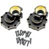 Brass Counter Weight Axle Housing Black Coating TRX4 Portal Axle Housing for 1/10 RC Crawler TRX6 TRX4 Bronco Defender Upgrade (K) view 1