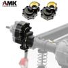 Brass Counter Weight Axle Housing Black Coating TRX4 Portal Axle Housing for 1/10 RC Crawler TRX6 TRX4 Bronco Defender Upgrade (K) view 2