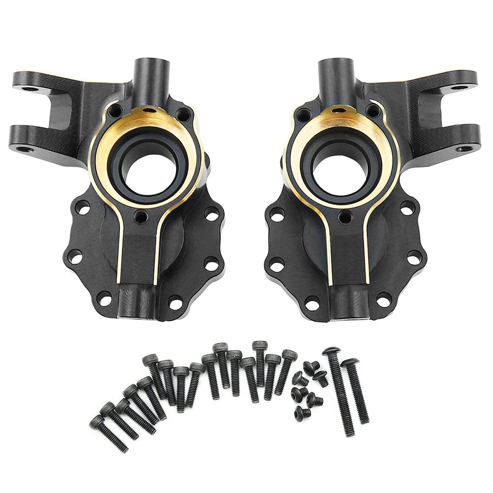 RC Brass Portal Housing Counterweight Set Brass Counter Weight Axle Housing for 1/10 RC Crawler Car TRX4 TRX6 Upgrade Parts