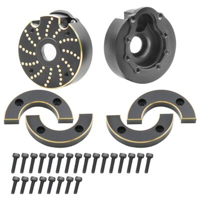 Brass Counter Weight Axle Housing Black Coating TRX4 Portal Axle Housing for 1/10 RC Crawler TRX6 TRX4 Bronco Defender Upgrade