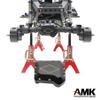 Brass Axle Case Rear Diff Housing, LCG Brass Counter Weight Axle Housing for 1/10 RC Crawler Car TRX4 TRX6 Upgrade Parts view 2