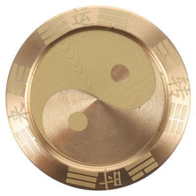 ibasenice Metal Coin Fidget Toy Sliding Clicker for Adults Compact 1.45 Inch Stress Relief and Anxiety Decompression Toy Durable Metal Fidget Block for and Relaxation