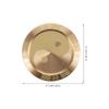 ibasenice Metal Coin Fidget Toy Sliding Clicker for Adults Compact 1.45 Inch Stress Relief and Anxiety Decompression Toy Durable Metal Fidget Block for and Relaxation view 4