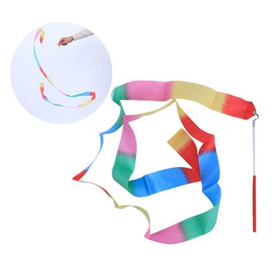 Veemoon Gym Ribbon Gymnastics Stuff Cheer Stuff Dancing Ribbons for Kids Dancing Gymnastics Streamers Kids Wand Fitness