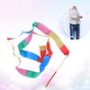 Veemoon Gym Ribbon Gymnastics Stuff Cheer Stuff Dancing Ribbons for Kids Dancing Gymnastics Streamers Kids Wand Fitness view 2