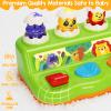 Duchong Toys for 1 Year Old Boys Girls, Interactive Pop up Toy with Music & Light, Early Learning Musical Toys for Toddlers 1-3, Birthday Gifts for Babys Infants 6-9-12-18 Months view 4