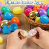 Duchong 300 Easter Eggs Bulk, 2.4Empty Plastic Eggs Include 12 Golden Eggs, Perfect for Eggs Hunt, Theme Party Favor Decoration, Basket Stuffers Fillers, and Classroom Prize Supplies view 4