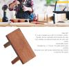 10pcs Kids 1:12 Miniature Dollhouse Foot Stool Simulation Retro Dollhouse Wooden Stool for Dollhouse Accessories view 4