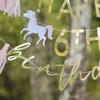 Ginger Ray Eco-Friendly Customisable Princess Happy Birthday Party Bunting Decoration view 2